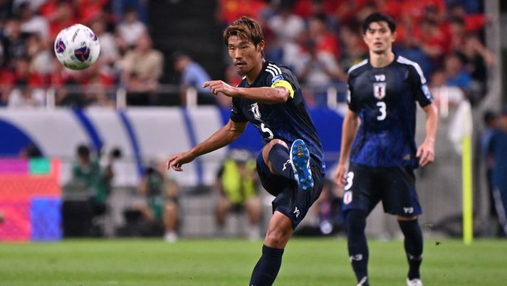SAITAMA, JAPAN - SEPTEMBER 05: Hidemasa Morita, centrocampista dello Sporting Lisbona e della Nazionale giapponese. (Foto di Kenta Harada/Getty Images) Morita