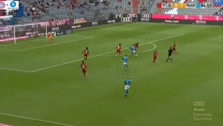 VIDEO Bayern Monaco-Napoli è 0-3: gran gol dalla distanza di Machach! 