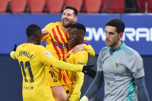 Barcellona Moriba (getty images) Barcellona Moriba (getty images)
