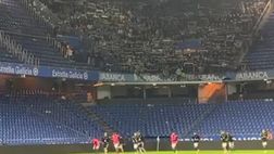 Derby perso, ma Luca Ferrone ringrazia i tifosi: “Racinguismo più forte che mai”
