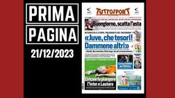 Prima pagina Tuttosport: “Juventus, che tesori. Dammene altri”