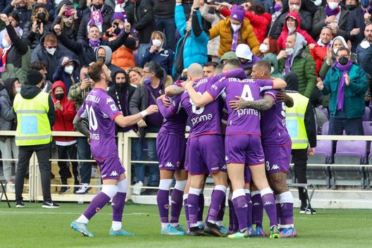 GERMOGLI PH: 3 APRILE 2022 FIRENZE STADIO ARTEMIO FRANCHI SERIE A FIORENTINA VS EMPOLI NELLA FOTO ESULTANZA GOL GONZALEZ GERMOGLI PH: 3 APRILE 2022 FIRENZE STADIO ARTEMIO FRANCHI SERIE A FIORENTINA VS EMPOLI NELLA FOTO ESULTANZA GOL GONZALEZ