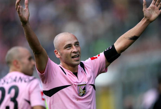 Eugenio Corini ai tempi del Palermo Eugenio Corini ai tempi del Palermo