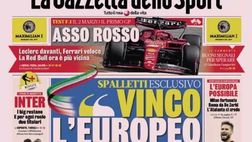 PRIMA PAGINA GAZZETTA DELLO SPORT OGGI: “Spalletti carica l’Italia”