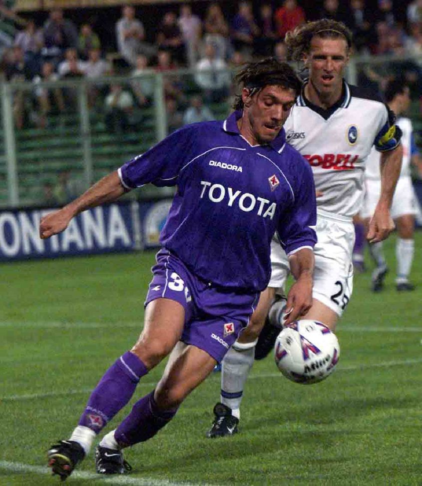 27 May 2001: Mauro Bressan of Fiorentina in action during the Serie A 30th Round League match between Fiortentina and Atalanta played at the Artemio Franchi Stadium Florence. DIGITAL CAMERA. Alessandro Rossini / SESTINI / GRAZIA NERI. Mandatory Credit:Allsport UK/ALLSPORT Bressan a VN: “Fiorentina sfortunata. Critiche a Italiano? Ecco come la penso”- immagine 2