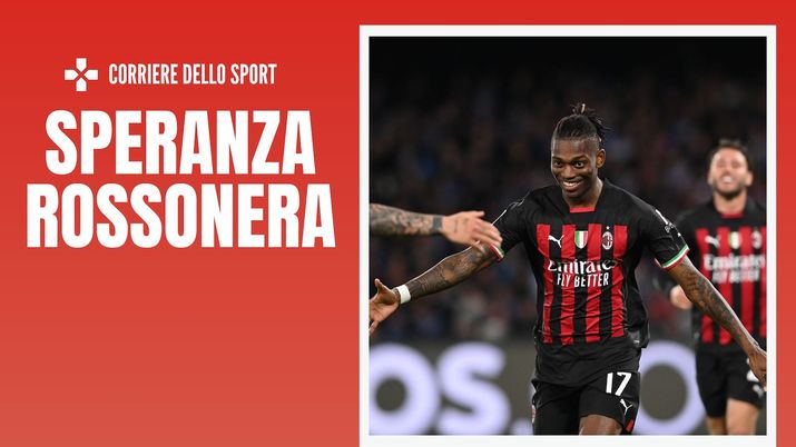 Rafael Leao AC Milan Napoli-Milan 0-4 Serie A 2022-2023