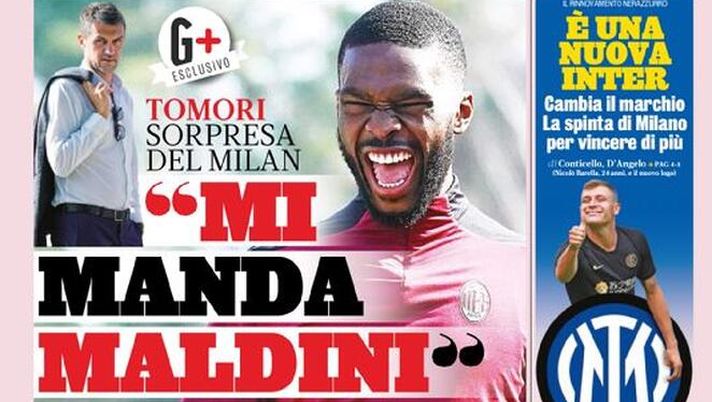 La Gazzetta dello Sport, la prima pagina di oggi, martedì 30 marzo 2021 