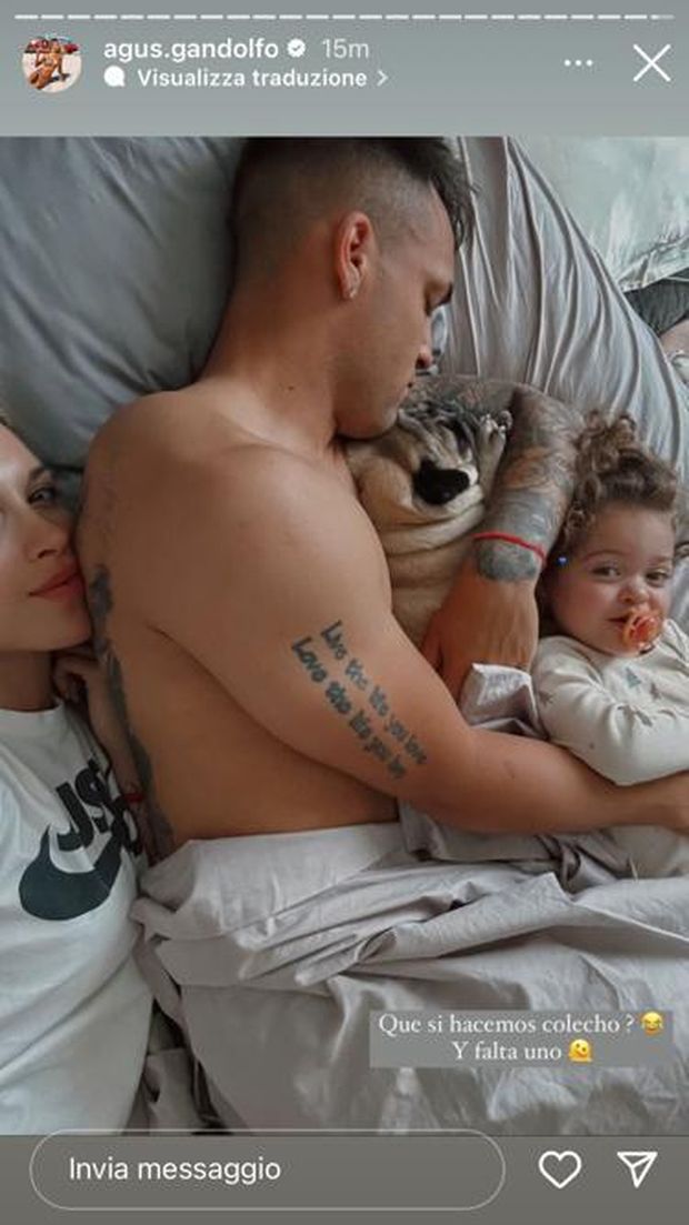La moglie di Lautaro prepara le due feste di nozze: “Co-sleeping? C’è un problema”- immagine 3