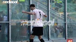 Casertana-Palermo 1-3: Lucca show al Pinto! La tripletta del bomber esalta i rosa, Cuppone firma il gol dei campani. Commento primo tempo