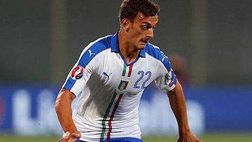 Manolo Gabbiadini, due stagioni al Napoli condite da 25 gol, nel corso del mercato di