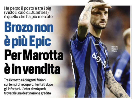 TS: “Inter, Brozovic è in vendita. Tra frizioni e diverse vedute: ecco cos’è successo”- immagine 2