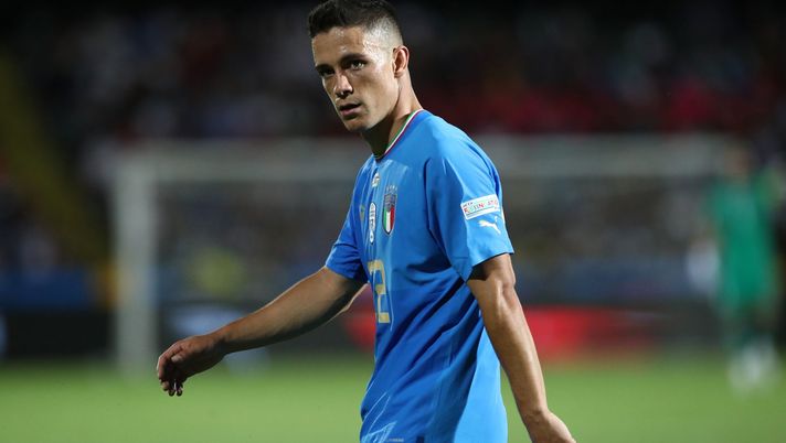 CESENA, ITALY - JUNE 07: Giacomo Raspadori of Italy looks on during the UEFA Nations League League A Group 3 match between Italy and Hungary at Stadium Dino Manuzzi on June 07, 2022 in Cesena, Italy. (Photo by Marco Luzzani/Getty Images) raspadori italia