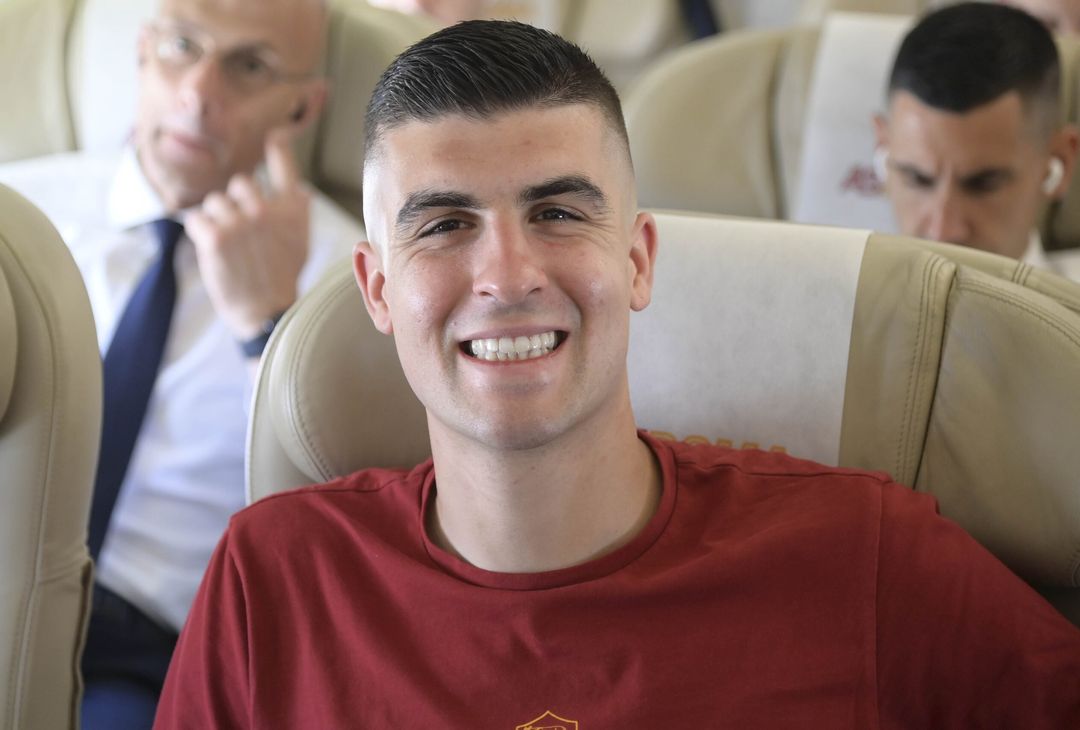 Roma, la partenza per Budapest: domani la finale di Europa League – FOTO GALLERY - immagine 15