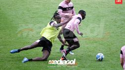 Palermo, verso il Cagliari: Gomes torna in gruppo, dubbio Nedelcearu