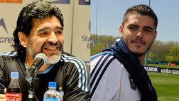 Maradona spaventa Icardi: “Se potessi allenare l’Argentina lo farei anche gratis”