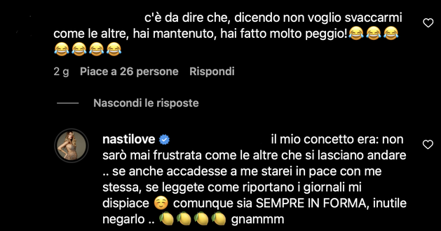 Chiara Nasti: “‘Svaccata’? Io sempre in forma, ma anche se mi succedesse…”- immagine 2