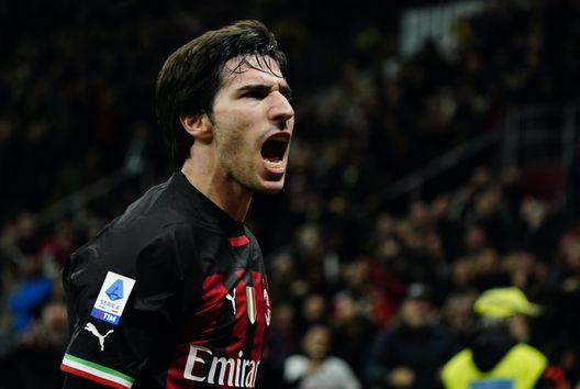 Sandro Tonali AC Milan Milan-Spezia 2-1 Serie A 2022-2023