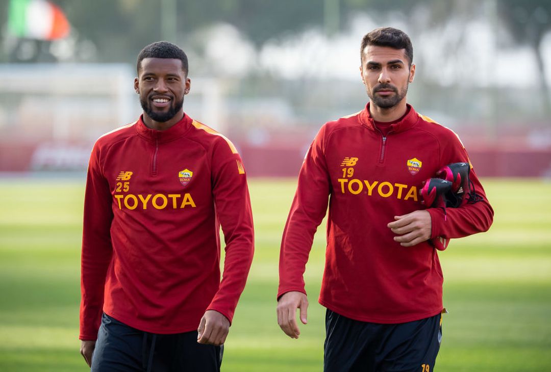 Roma, la rifinitura a Trigoria in vista della Real Sociedad – FOTO GALLERY - immagine 3