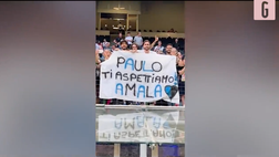 VIDEO Dybala, i tifosi dell’Inter provano a convincere l’ex Palermo con un cartellone