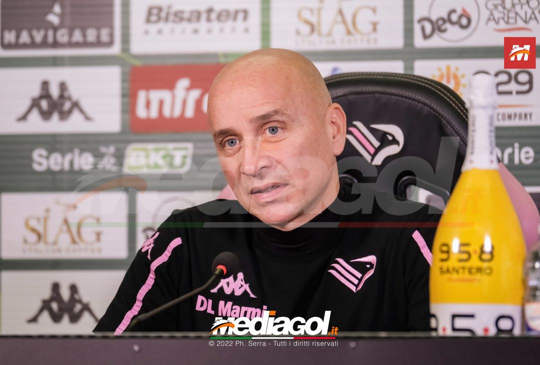 FOTO PALERMO, verso il Perugia: Corini in sala stampa (Gallery) - immagine 18