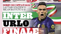 Prima Pagina, La Gazzetta dello Sport: “Inter urlo finale. Brivido viola per la Juve”