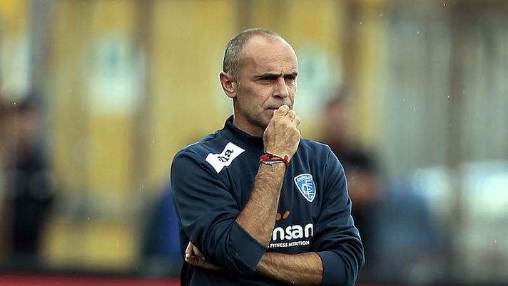 EMPOLI, ITALY - OCTOBER 04: Giovanni Martusciello manager of Empoli FC during the Serie A match between Empoli FC and US Sassuolo Calcio at Stadio Carlo Castellani on October 4, 2015 in Empoli, Italy. (Photo by Gabriele Maltinti/Getty Images) Empoli, Martusciello: “Dimarco e Mchedlidze le sorprese! Laurini…” - immagine 1