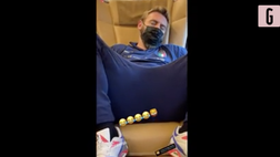 VIDEO Italia, viaggio da dimenticare per De Rossi: l’ex Roma e gli sfottò di Matri