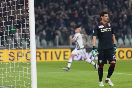 Ichazo ha anche giocato in Coppa Italia, qui contro la Juventus 