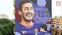VIDEO Fiorentina, un murales per Astori: dal fratello di Davide a Borja Valero, le loro parole