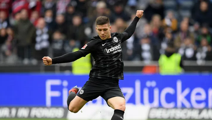 Luka Jovic, centravanti dell'Eintracht Francoforte (credits: GETTY Images)