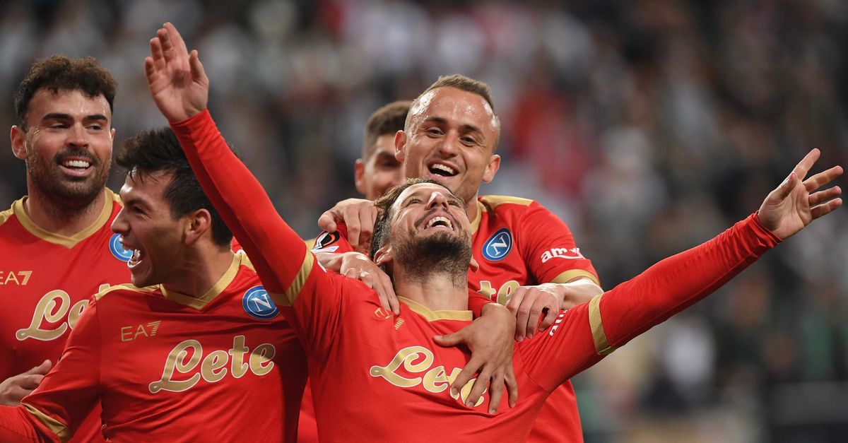 Napoli legia varsavia highlights