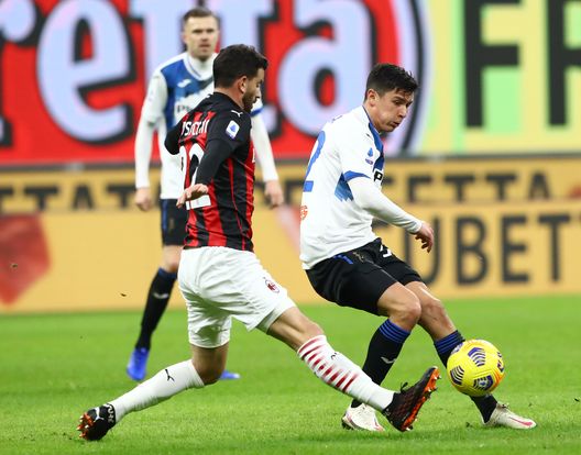 Musacchio e Pessina in Milan-Atalanta Musacchio e Pessina in Milan-Atalanta