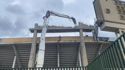 VIDEO VN – Proseguono i lavori al Franchi., ecco cosa rimane del tabellone