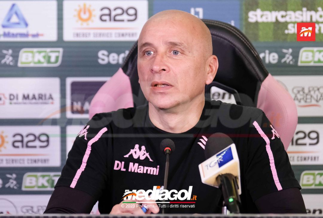 FOTO PALERMO, verso il Südtirol: Eugenio Corini in conferenza stampa (GALLERY) - immagine 6