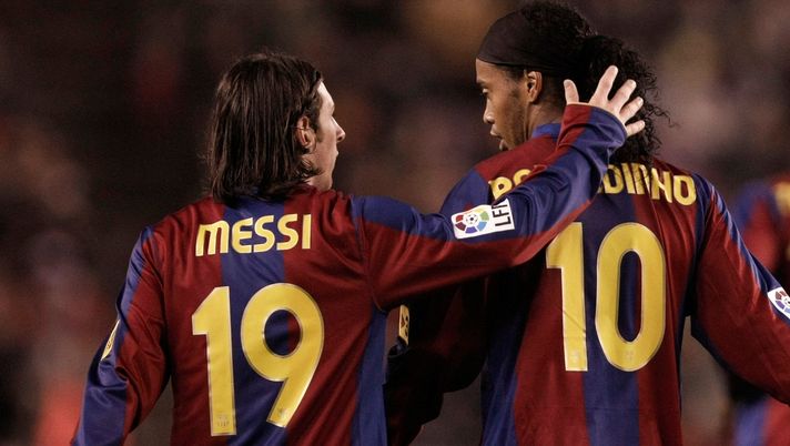 Messi Ronaldinho Barcellona Milan