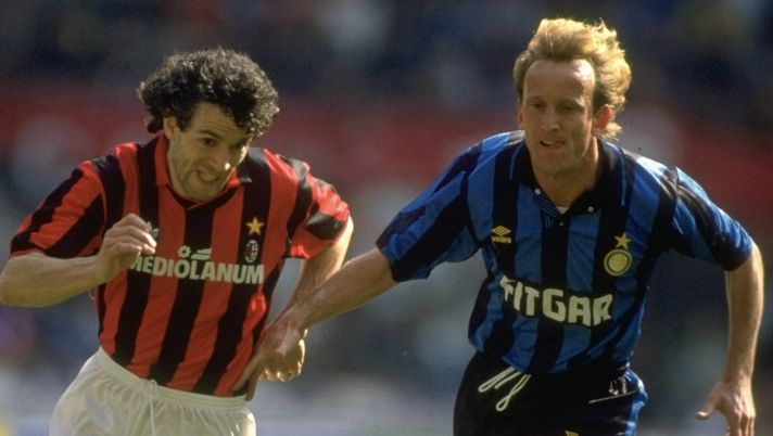 Donadoni Brehme derby Milan-Inter 1-0 Serie A 1991-1992