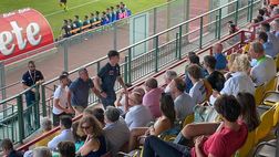 VIDEO Ambrosino assiste a Napoli-Espanyol in tribuna