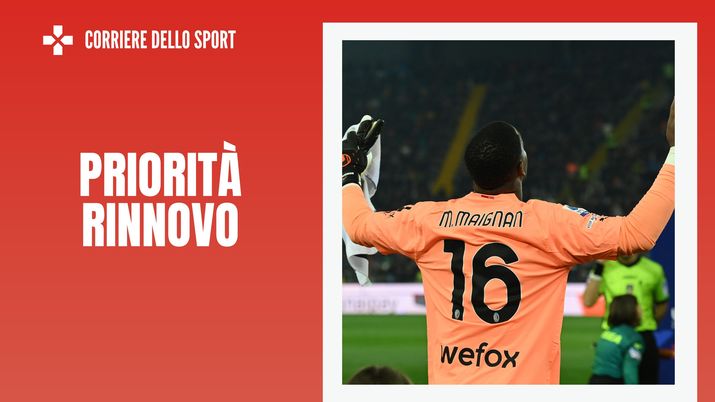 Mike Maignan, portiere del Milan