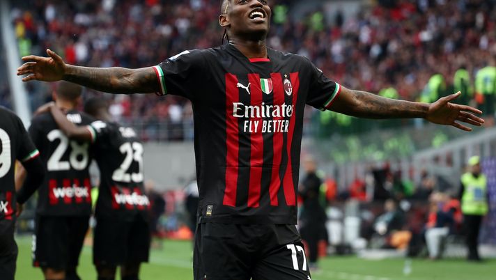 Rafael Leao AC Milan Milan-Lecce 2-0 Serie A 2022-2023