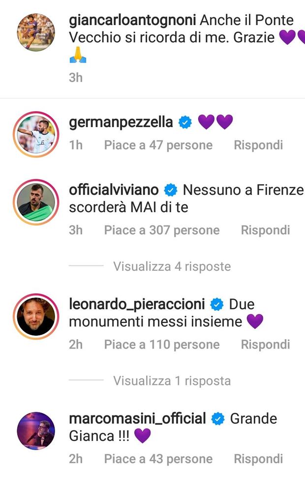  Commenti alla foto di Giancarlo Antognoni 