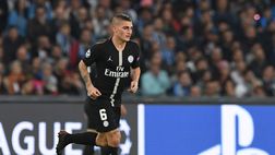 Verratti pubblica foto caviglia gonfia dopo fallo di Emerson Palmieri: “Grazie amico”