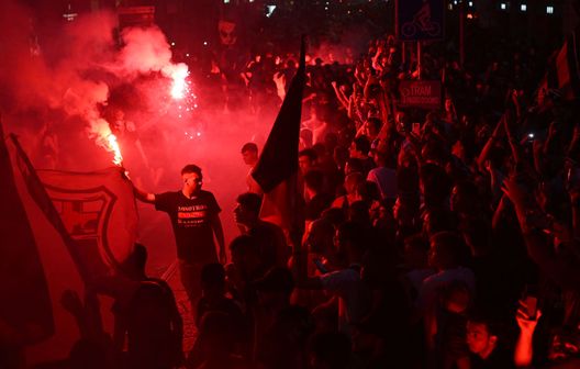 (Photo by Claudio Villa/AC Milan via Getty Images) Derby di febbraio, aggressioni al 1′ anello blu: indagini chiuse per 10 ultras Milan- immagine 2