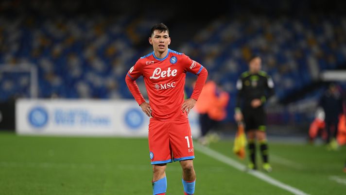 Hirving Lozano (Photo by Francesco Pecoraro/Getty Images) coppa italia napoli lozano