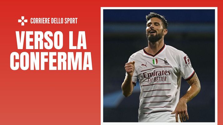 Olivier Giroud AC Milan Calciomercato Milan rinnovo