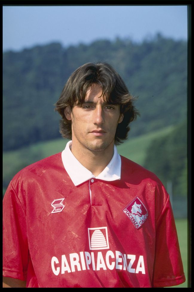 Jul 1996: A portrait of Fabian Valtolina of Piacenza football club taken during the club photocall. Mandatory Credit: Allsport UK Jul 1996: A portrait of Fabian Valtolina of Piacenza football club taken during the club photocall. Mandatory Credit: Allsport UK