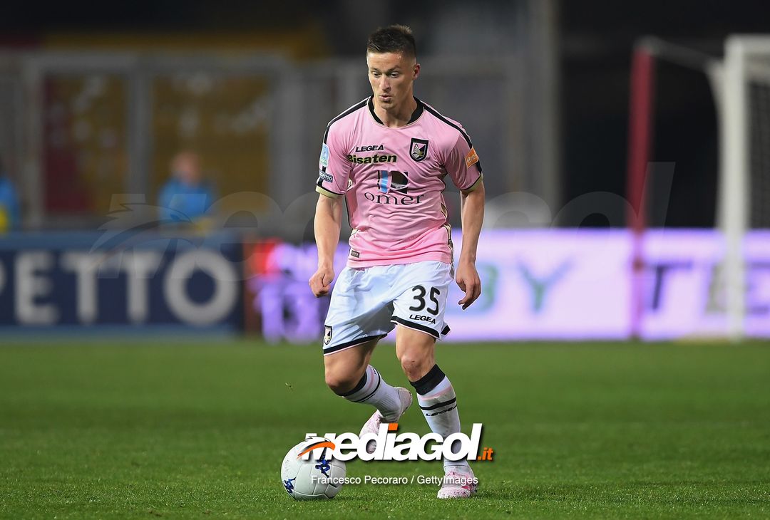  during the Serie B match between Benevento and Carpi FC at Stadio Ciro Vigorito on April 14, 2019 in Benevento, Italy. 