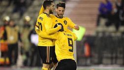 Mertens in partenza per la Russia con il suo Belgio | FOTO