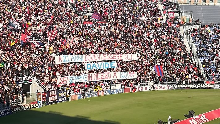dig Ieri lo striscione per Davide Ferrerio: “A 21 anni dovevi essere qui” - immagine 1