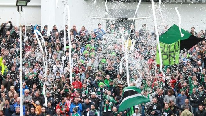 Campionato di Calcio di Lega Pro, stagione 2015-16.
Play off, ottavi di finale; Pordenone vs Casertana.
15-05-2016, Pordenone, Stadio Ottavio Bottecchia.
Nella foto: 