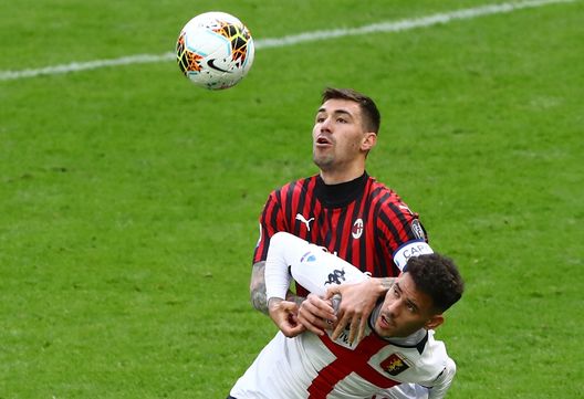  8 marzo 2020, Milan-Genoa: Alessio Romagnoli contro Tony Sanabria (credits: GETTY Images) 